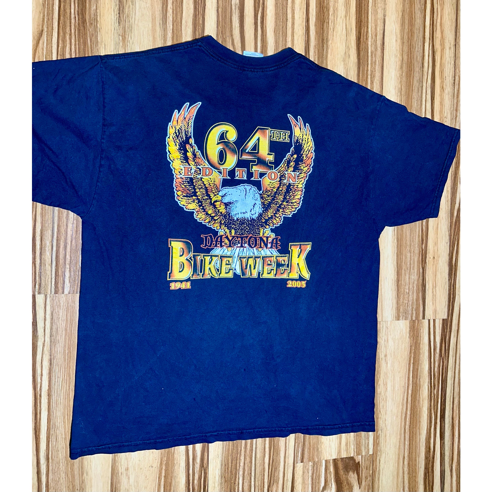 Vintage 2005 Daytona Beach Bike Week 64th Edition Xl Tshirt